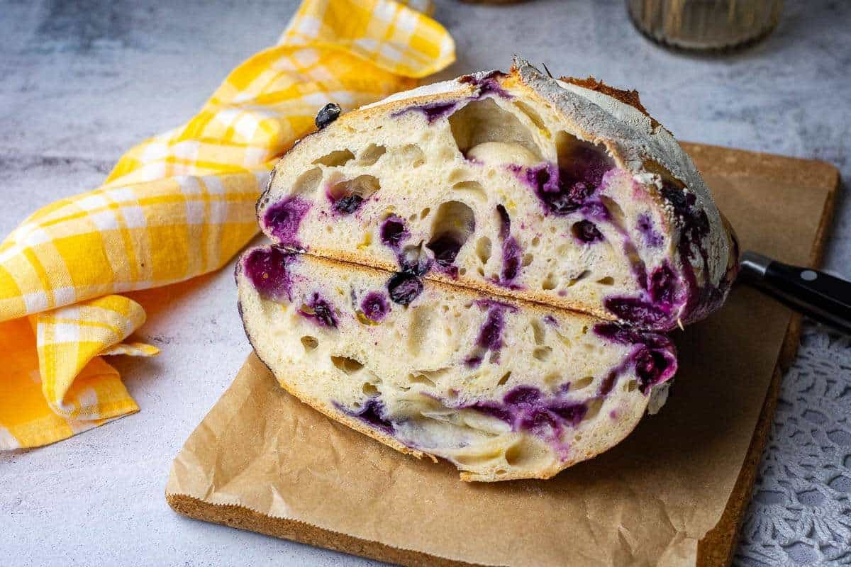 Blueberry Sourdough Loaf