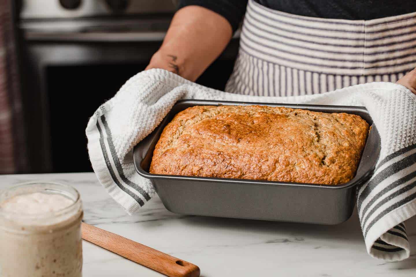 Sourdough Discard Banana Bread