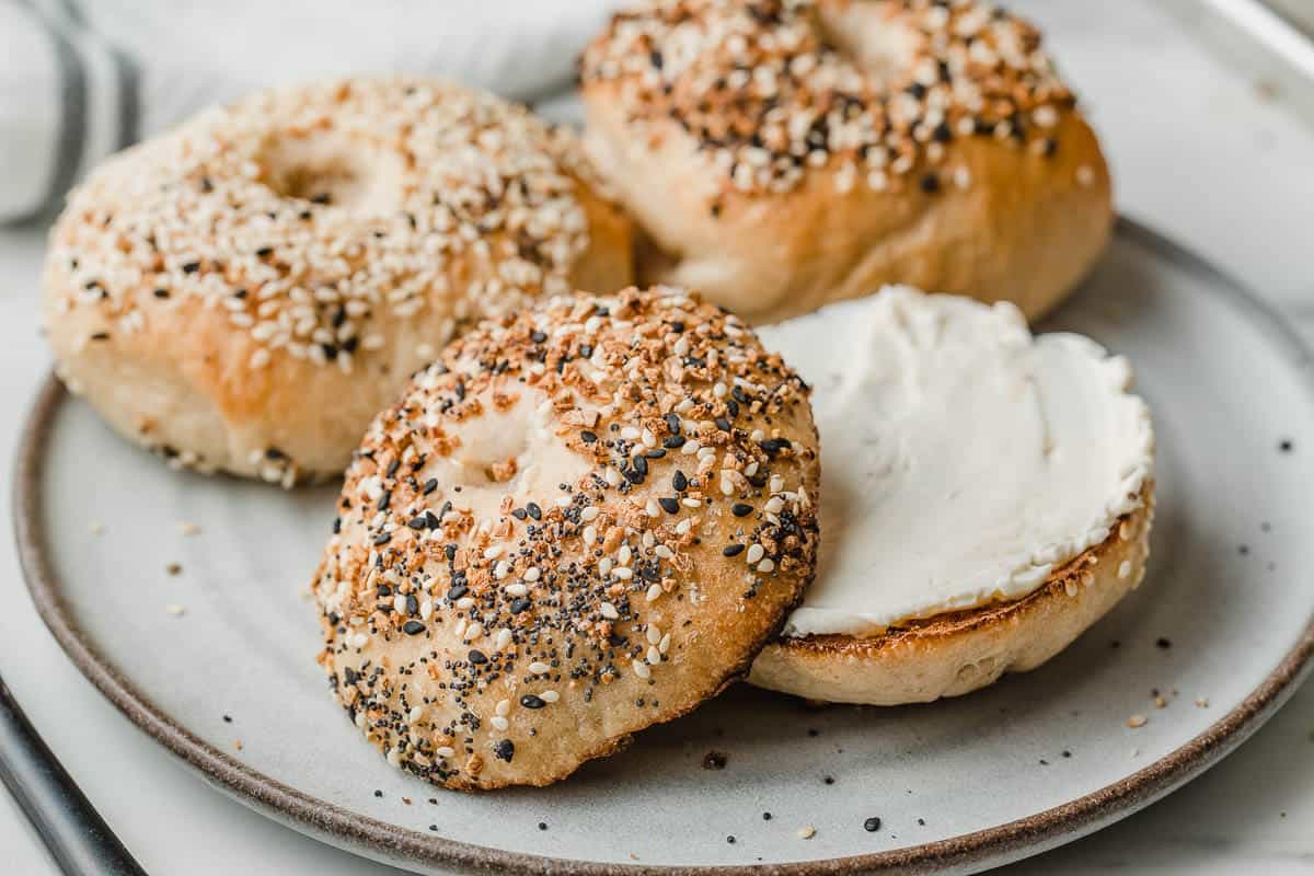Sourdough Bagels