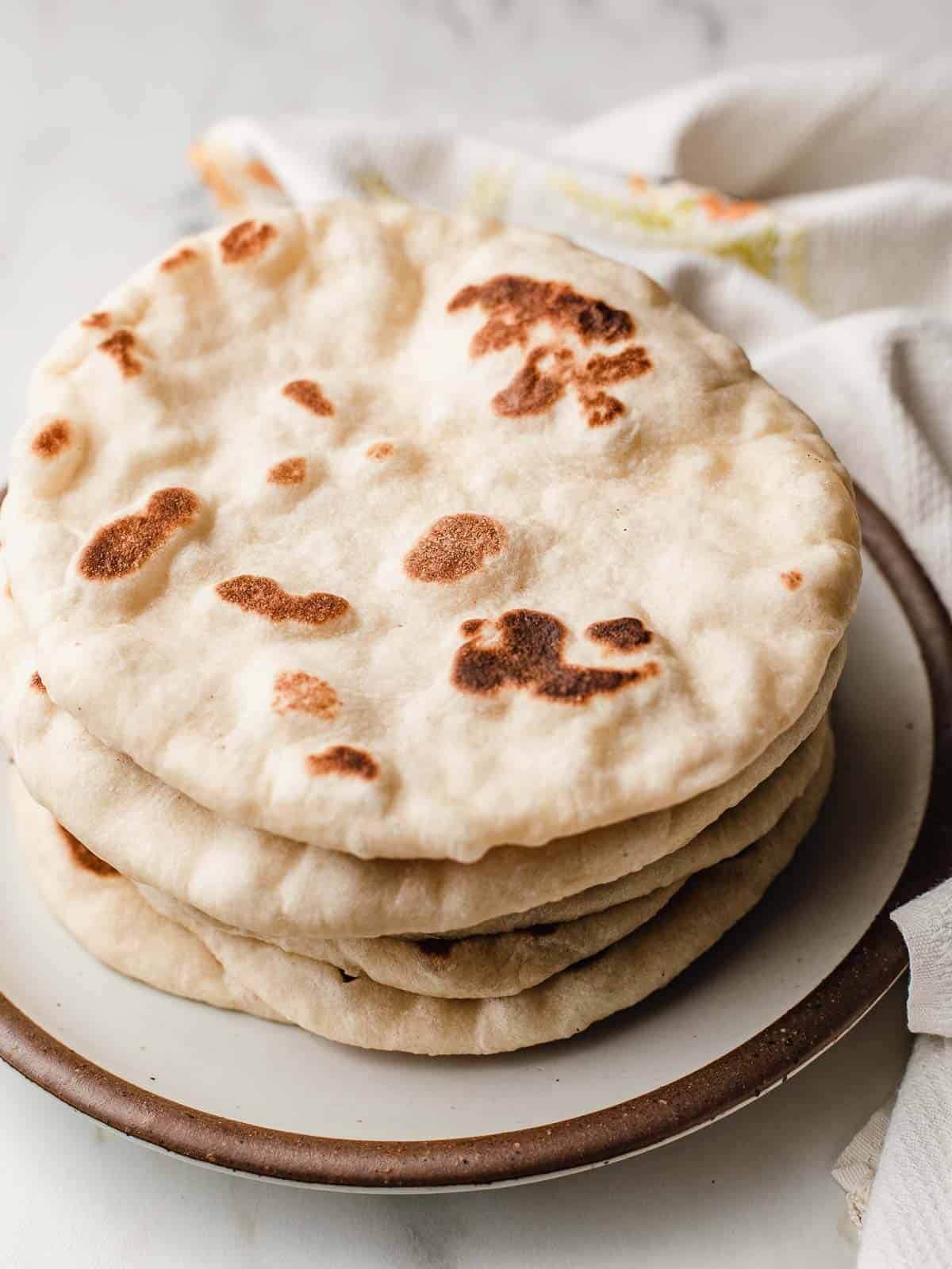 Sourdough Naan